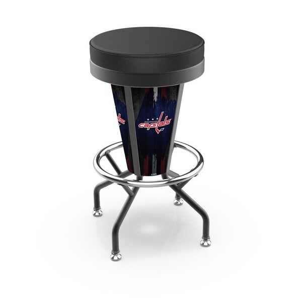 Lighted Washington Capitals 30" Swivel Bar Stool